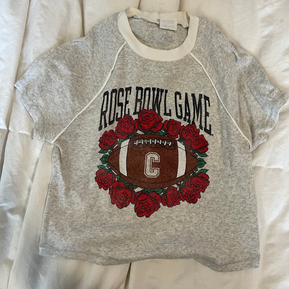 Champion Rose Bowl Game Graphic Tee | Football Roses Design | Size M